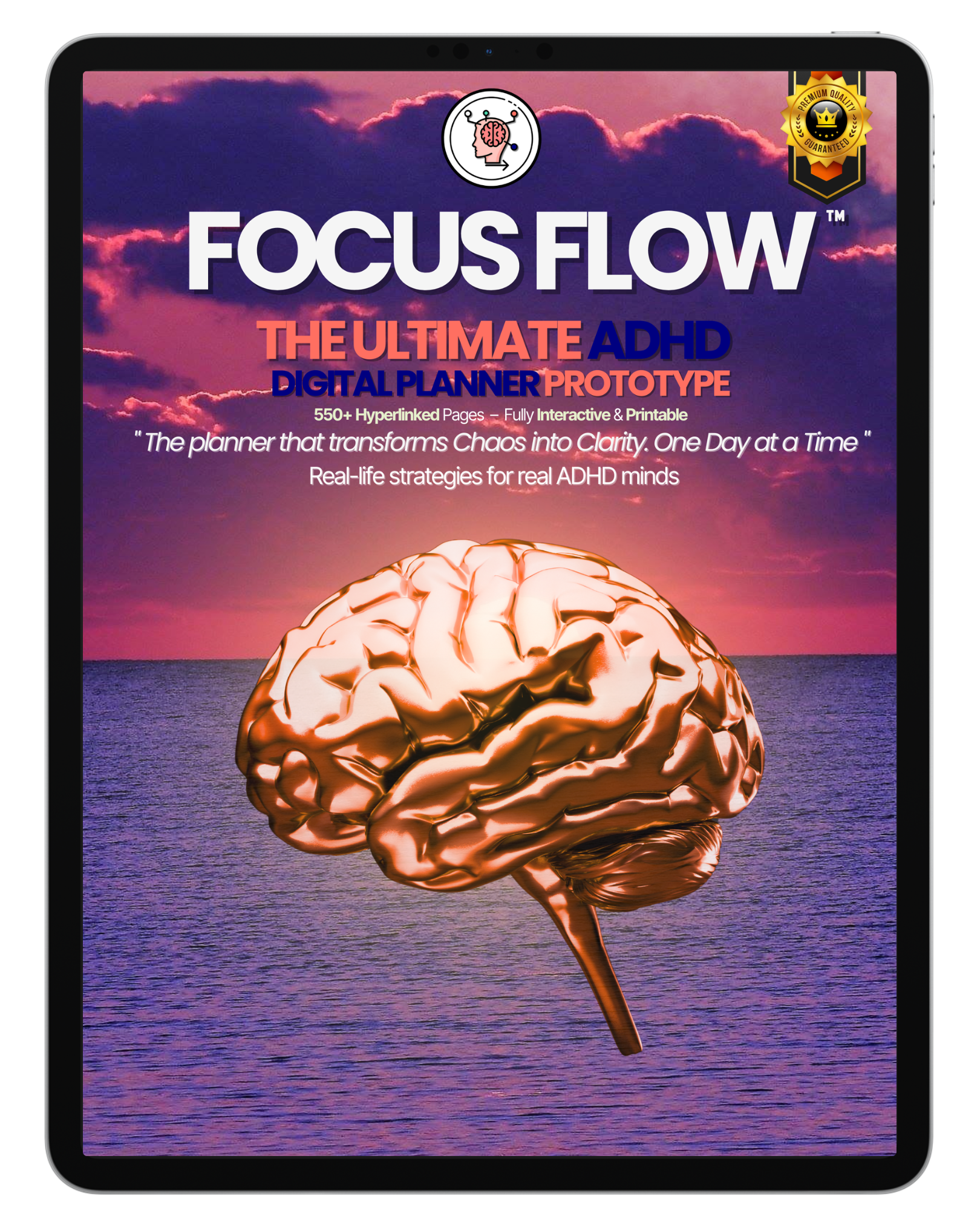 The Ultimate ADHD Digital Planner Prototype (Pro Version)