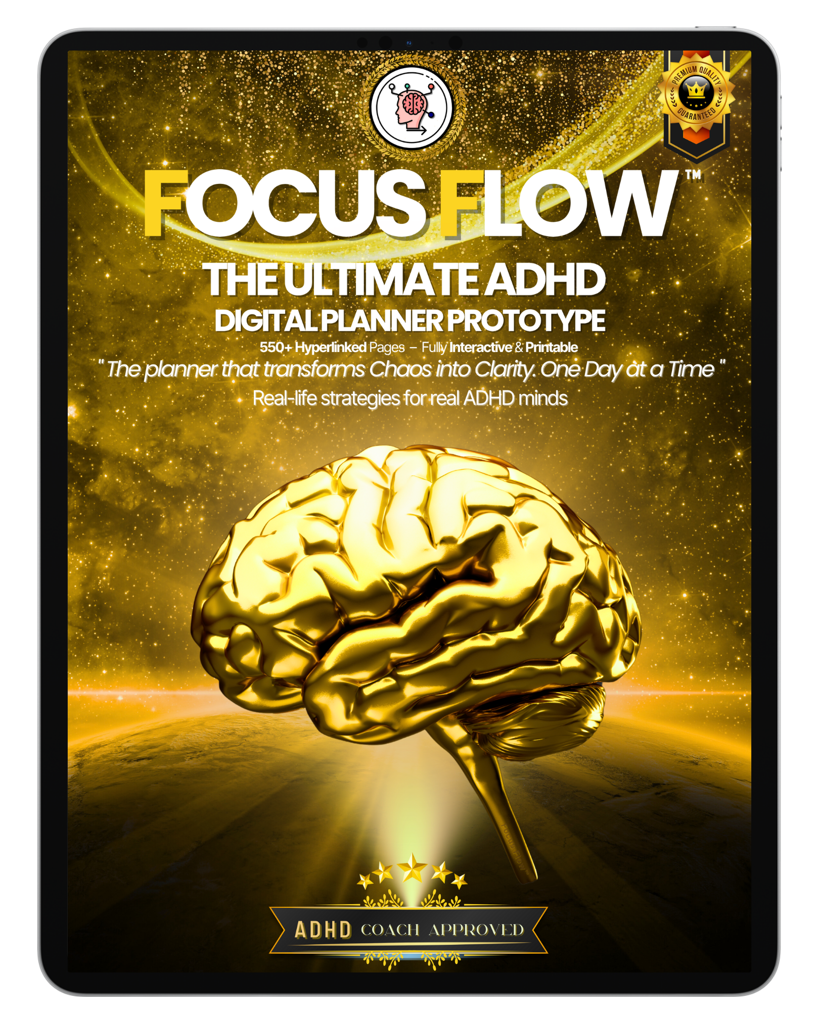 The Ultimate ADHD Digital Planner Prototype (Master Version)